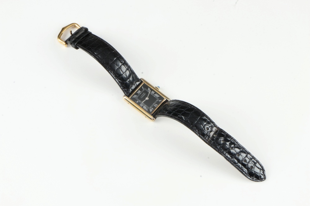 Les Must de Cartier Vermeil Watch in Original Box