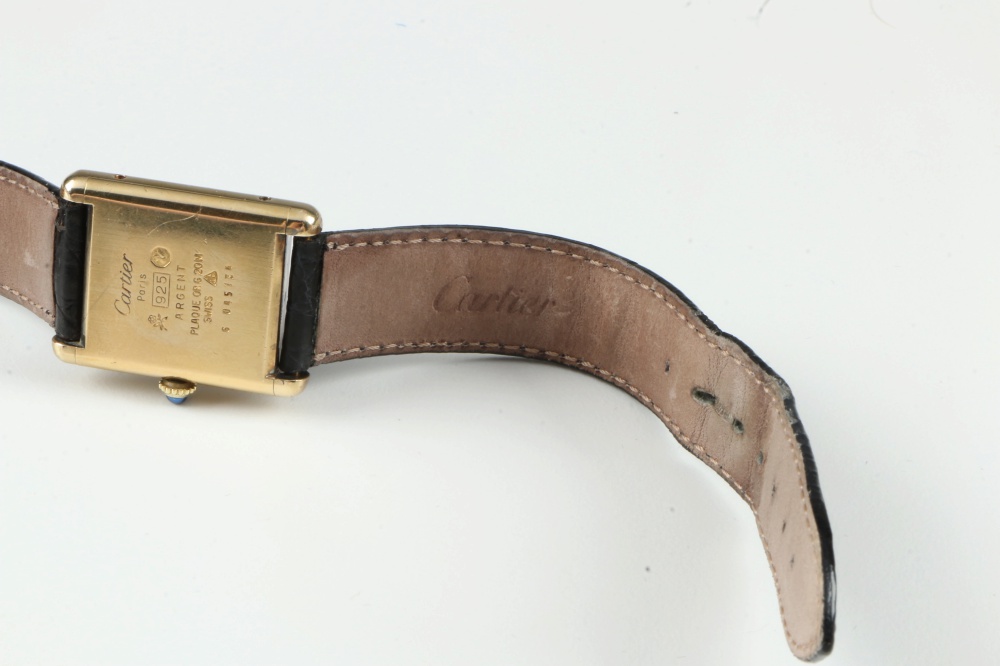 Les Must de Cartier Vermeil Watch in Original Box