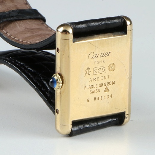 Les Must de Cartier Vermeil Watch in Original Box