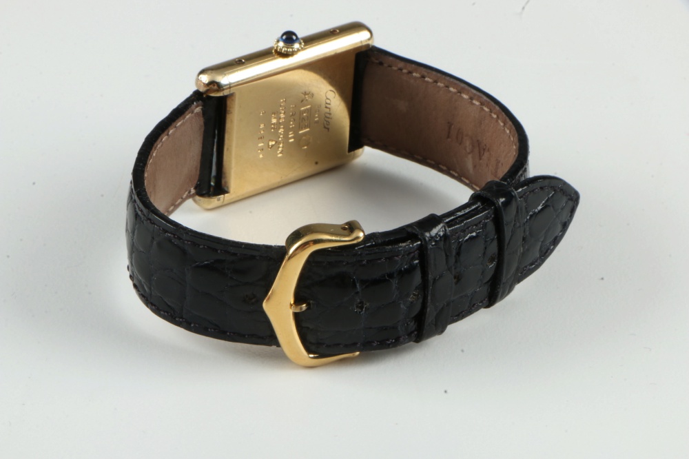 Les Must de Cartier Vermeil Watch in Original Box