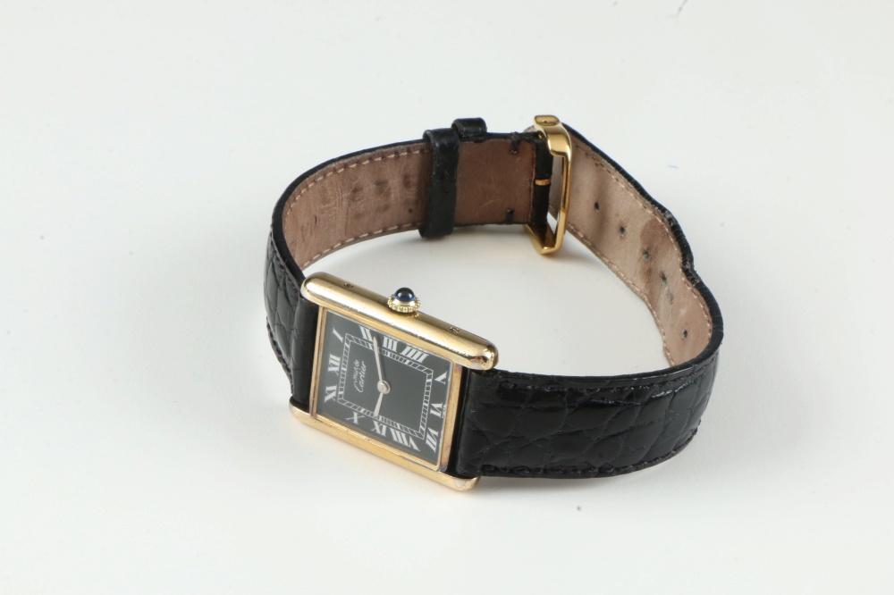 Les Must de Cartier Vermeil Watch in Original Box