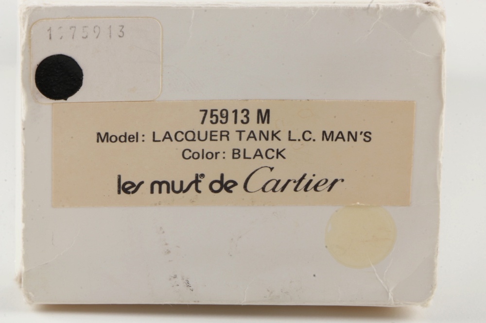 Les Must de Cartier Vermeil Watch in Original Box