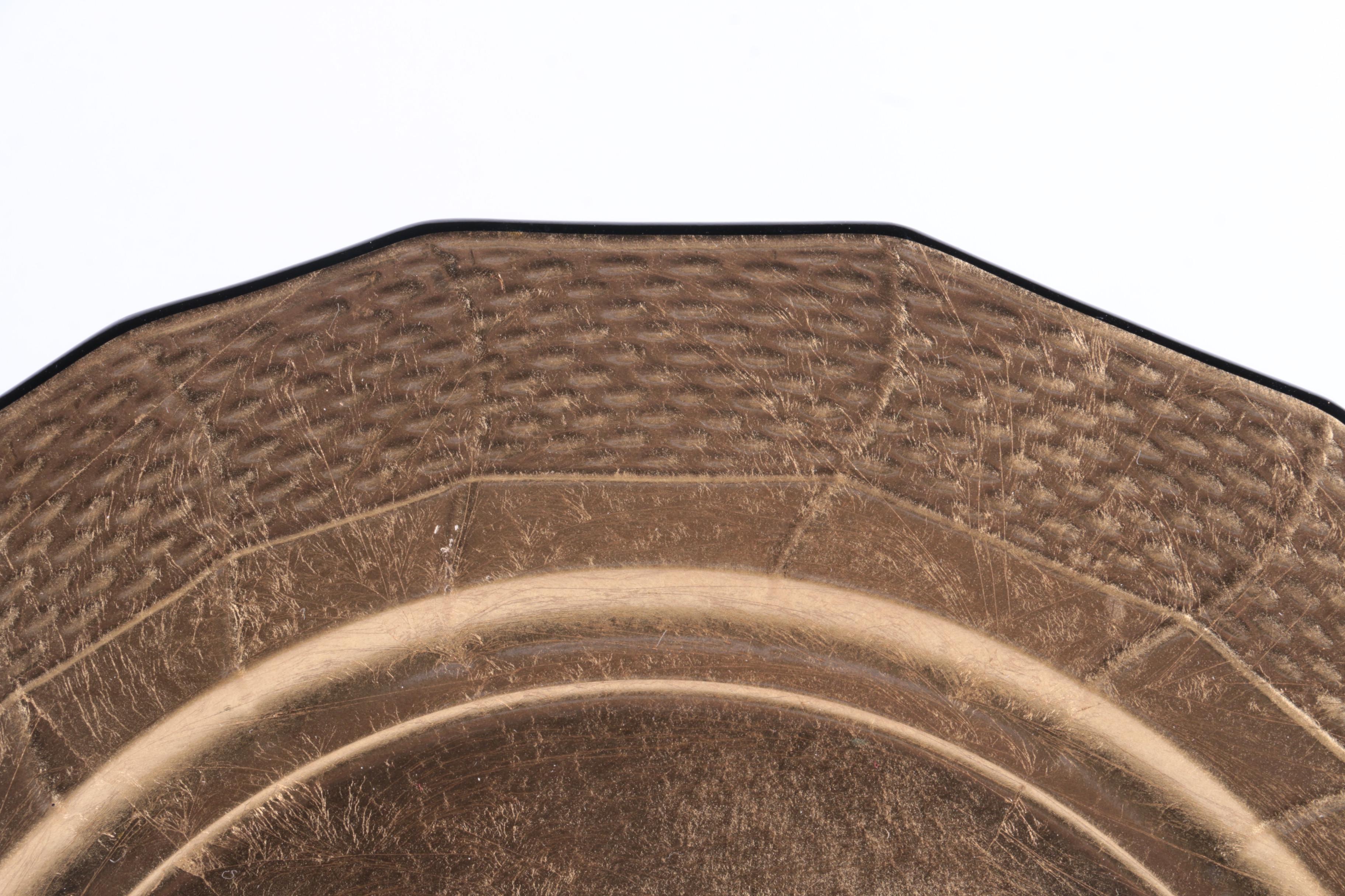 Charles Roberts "Sasaki" Lacquerware Chargers