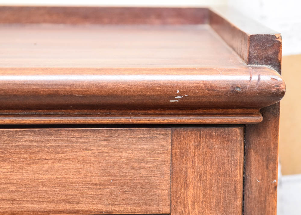 Vintage Mission Style Display Cabinet