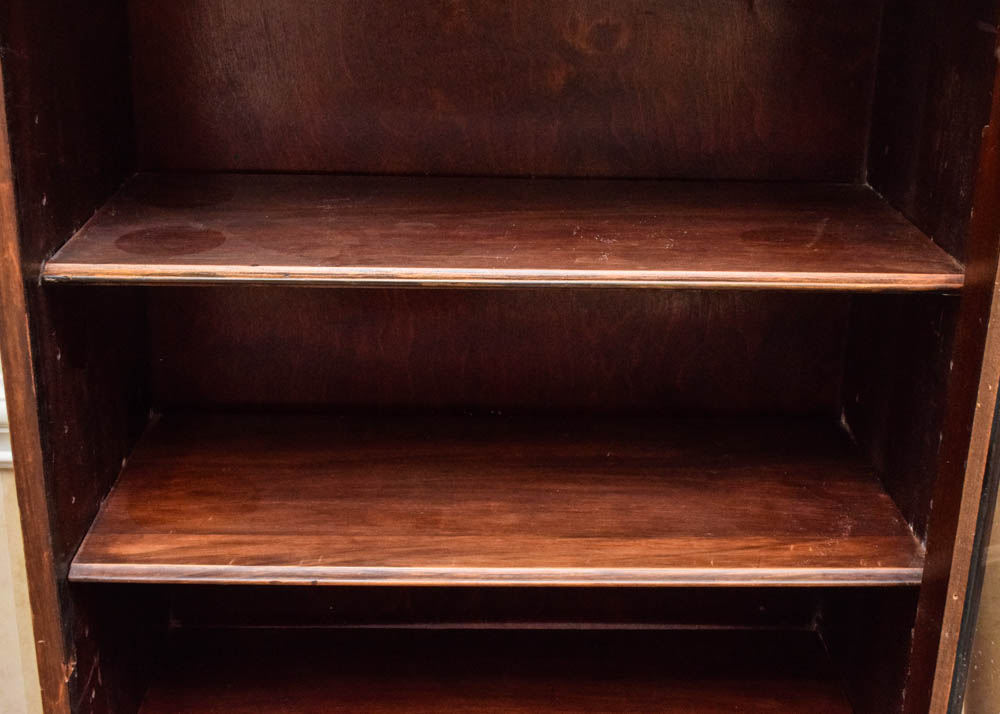 Vintage Mission Style Display Cabinet