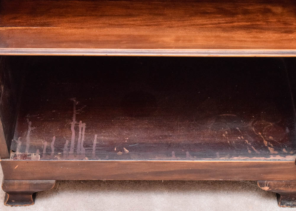 Vintage Mission Style Display Cabinet