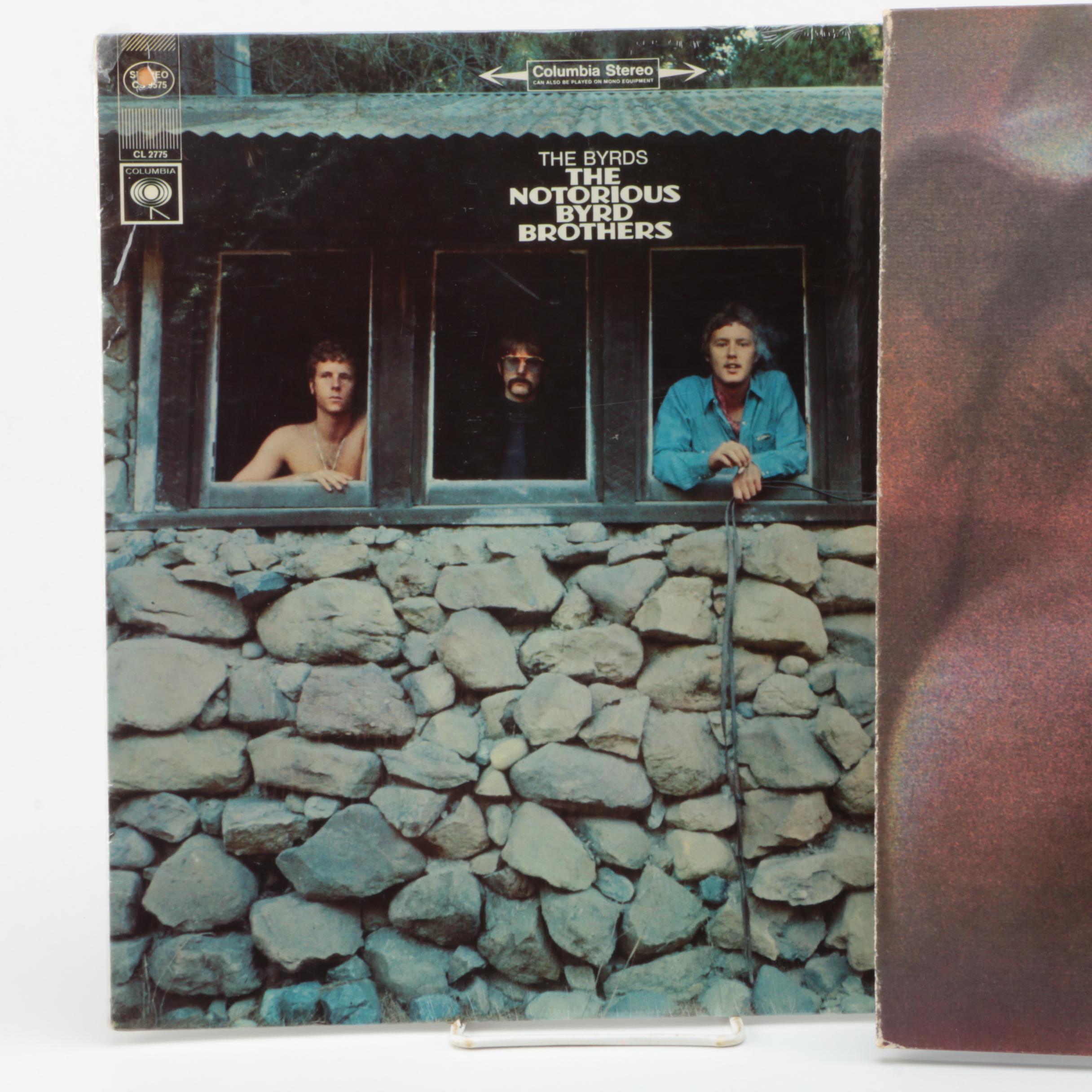 The Byrds and related LPs Including "Notorious Byrd Brothers" Promo
