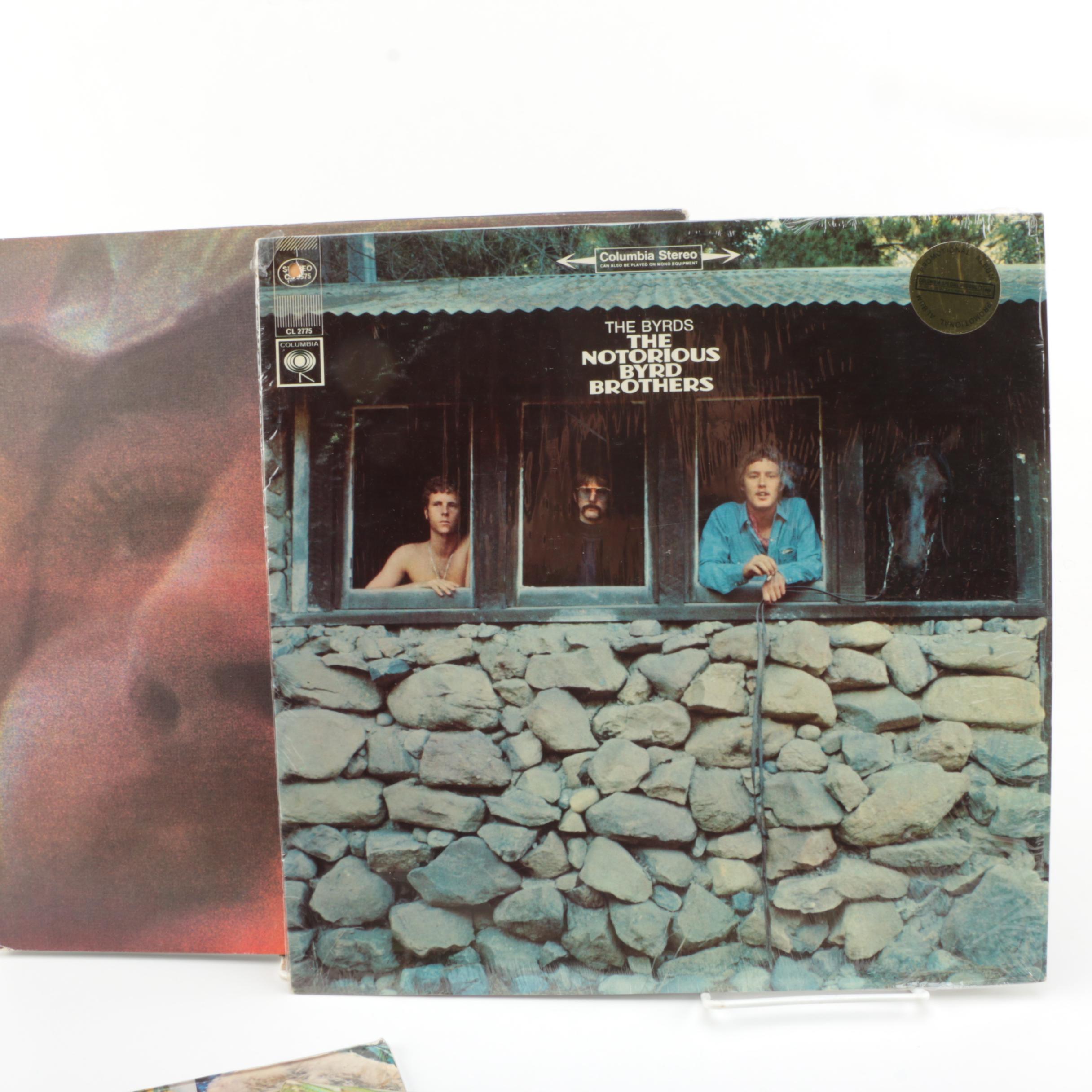 The Byrds and related LPs Including "Notorious Byrd Brothers" Promo