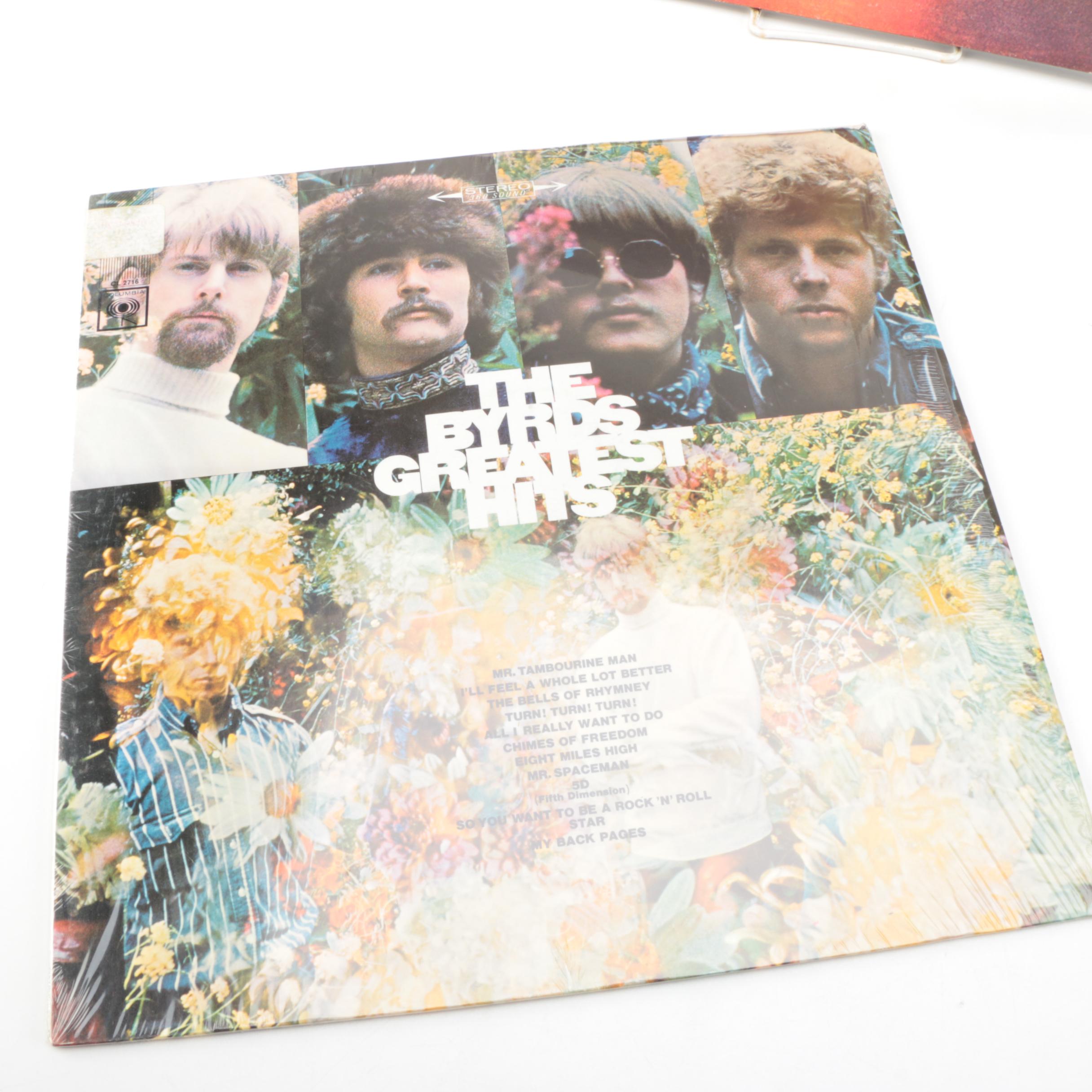 The Byrds and related LPs Including "Notorious Byrd Brothers" Promo