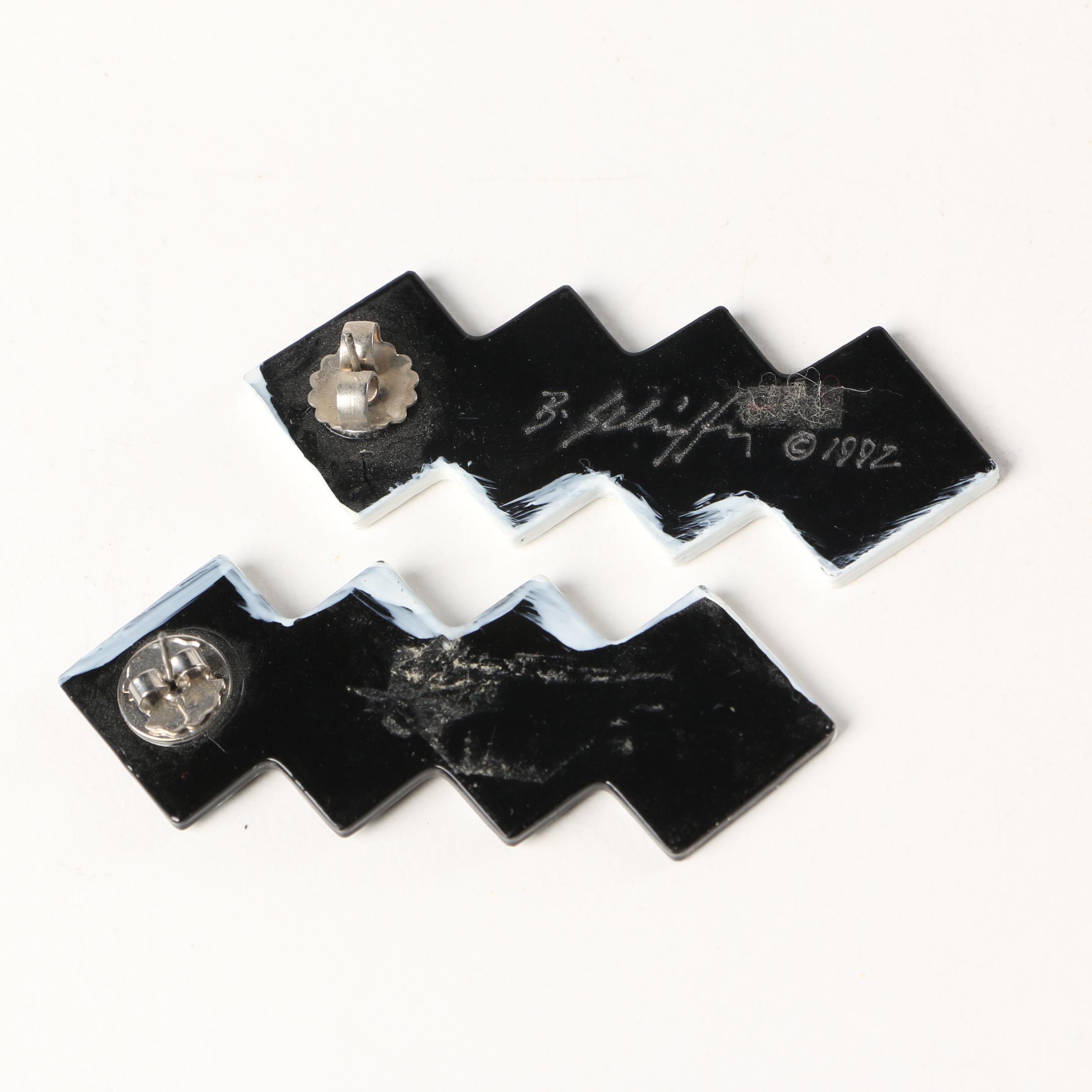 Earrings and Necklace by Artisan Bill Schiffer