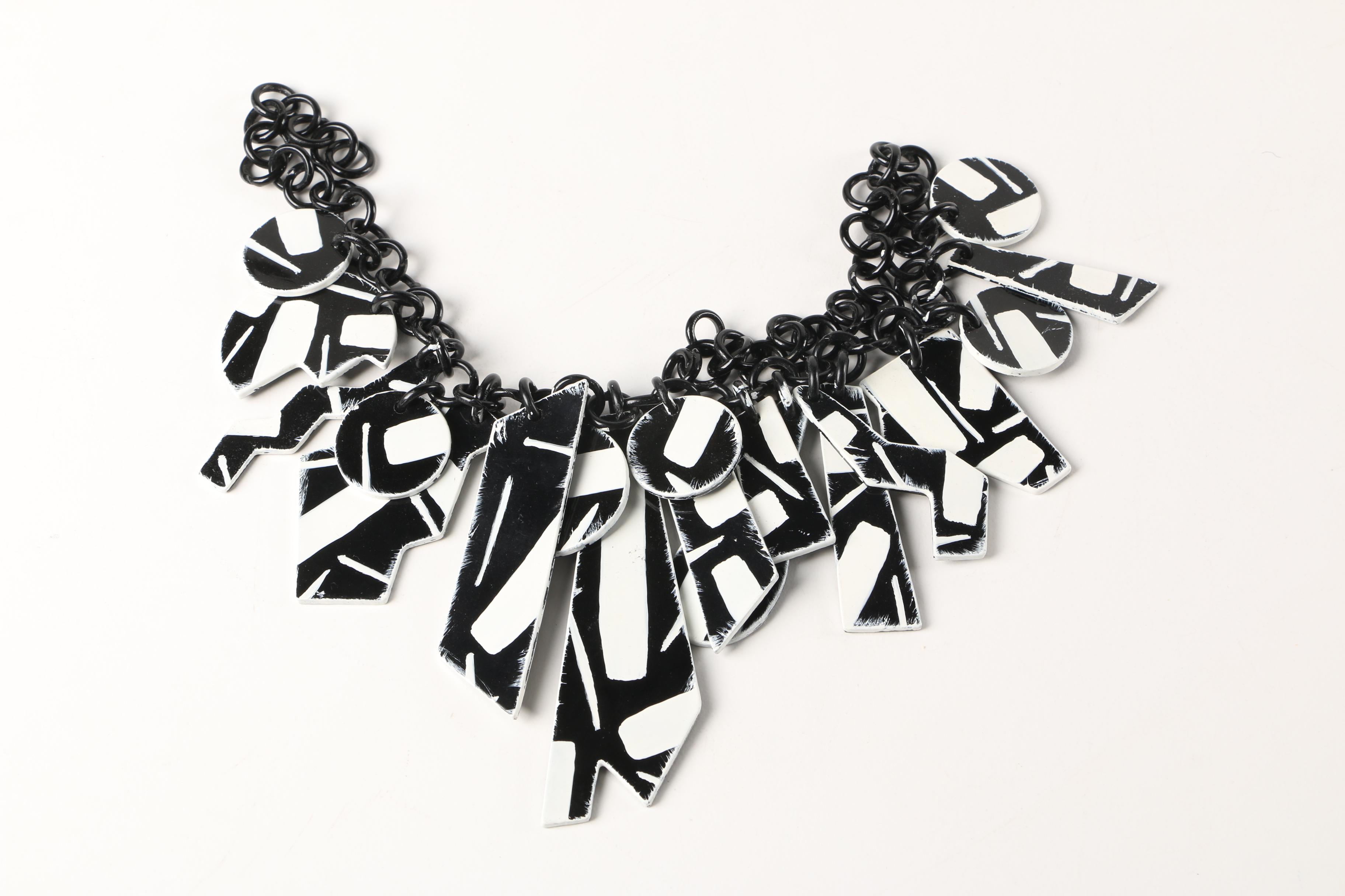 Earrings and Necklace by Artisan Bill Schiffer