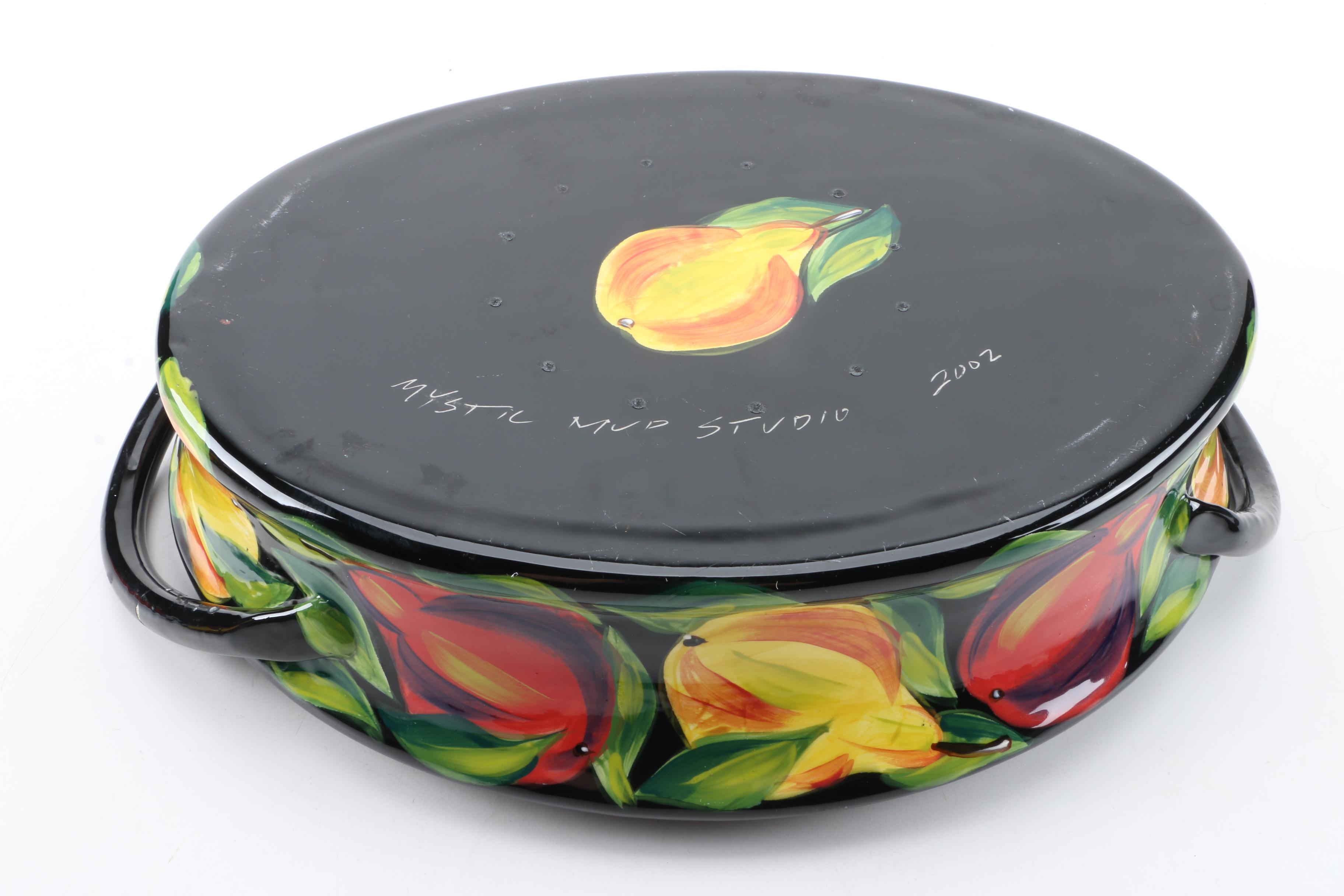 Mystic Mud Studio Tableware with Bodum Bowls