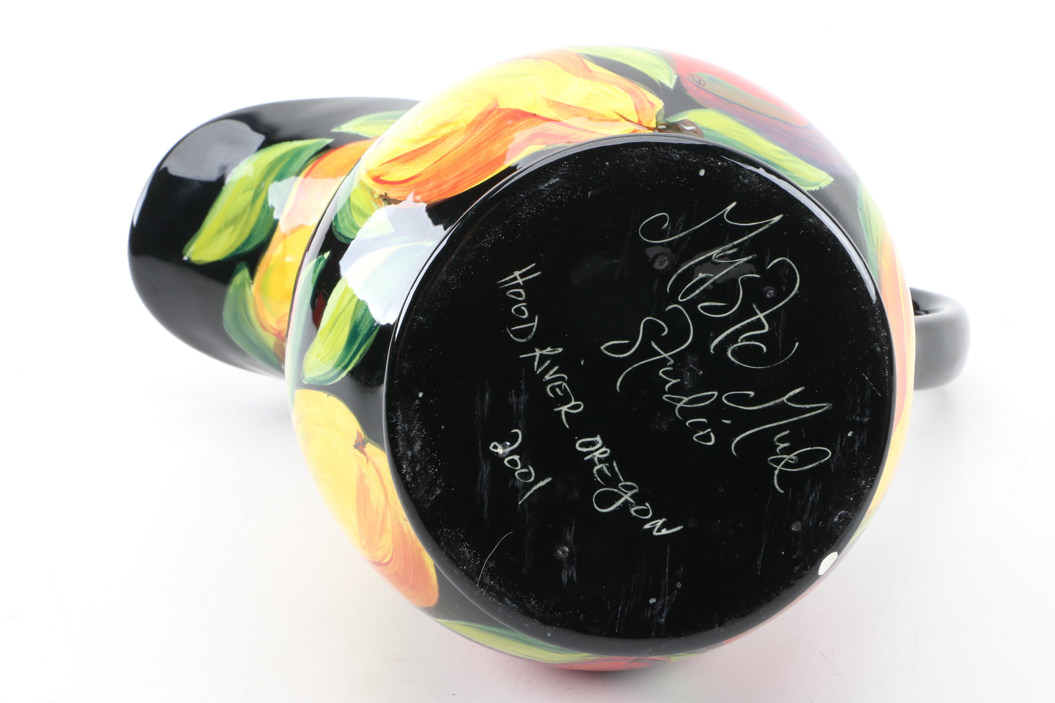 Mystic Mud Studio Tableware with Bodum Bowls