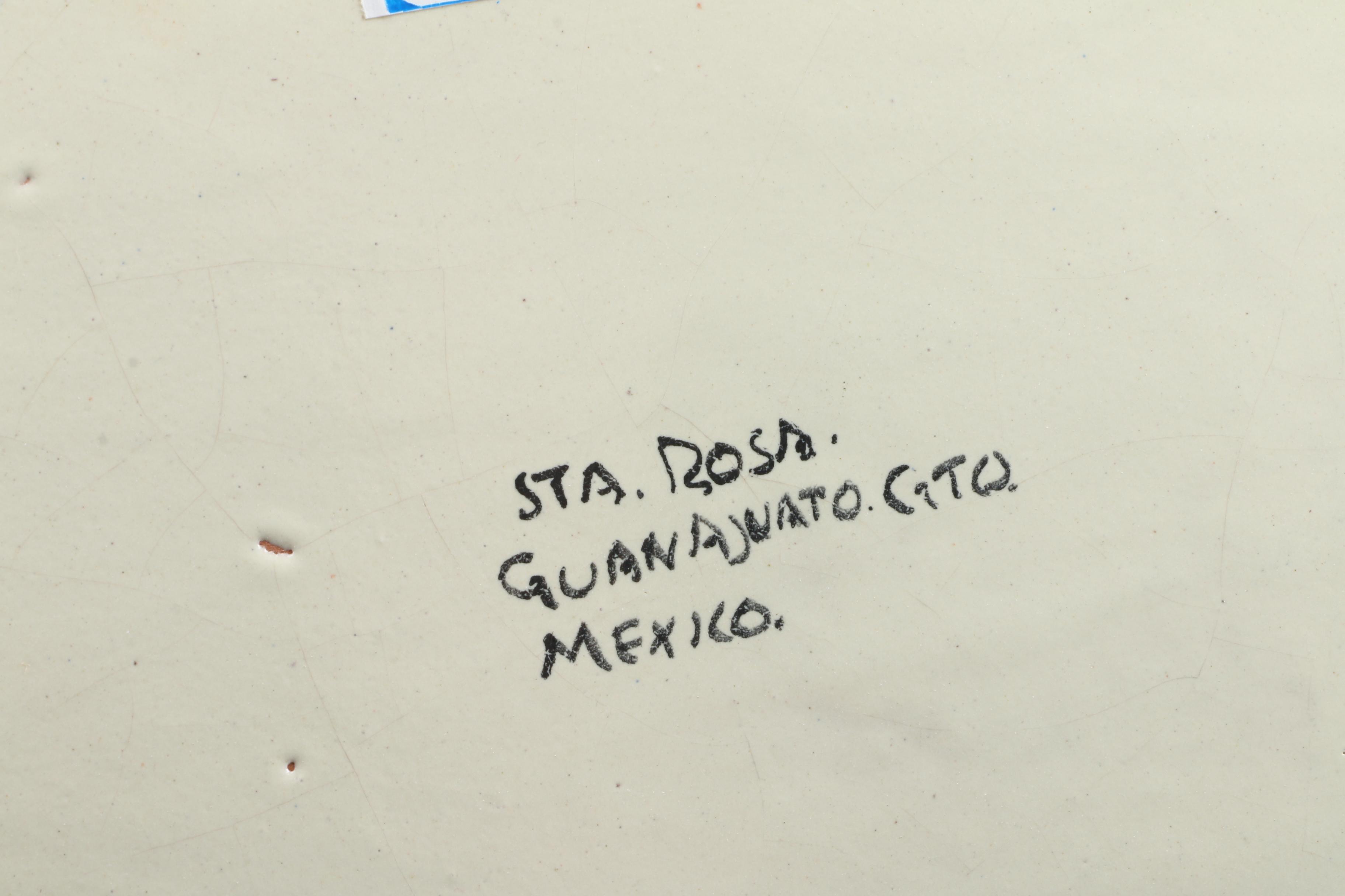 Mayolica Santa Rosa Covered Dish