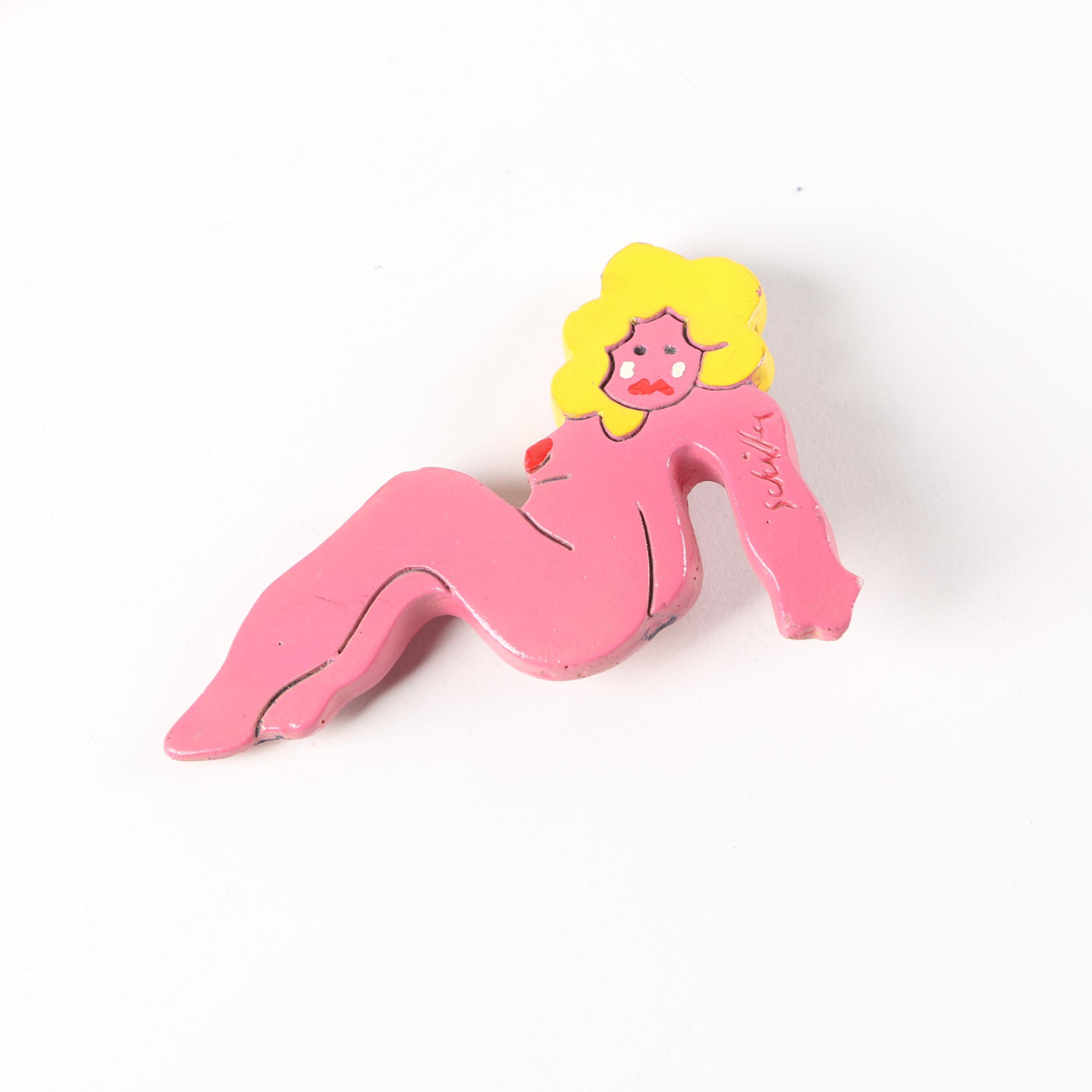 Handmade Composite Pins by Bill Schiffer