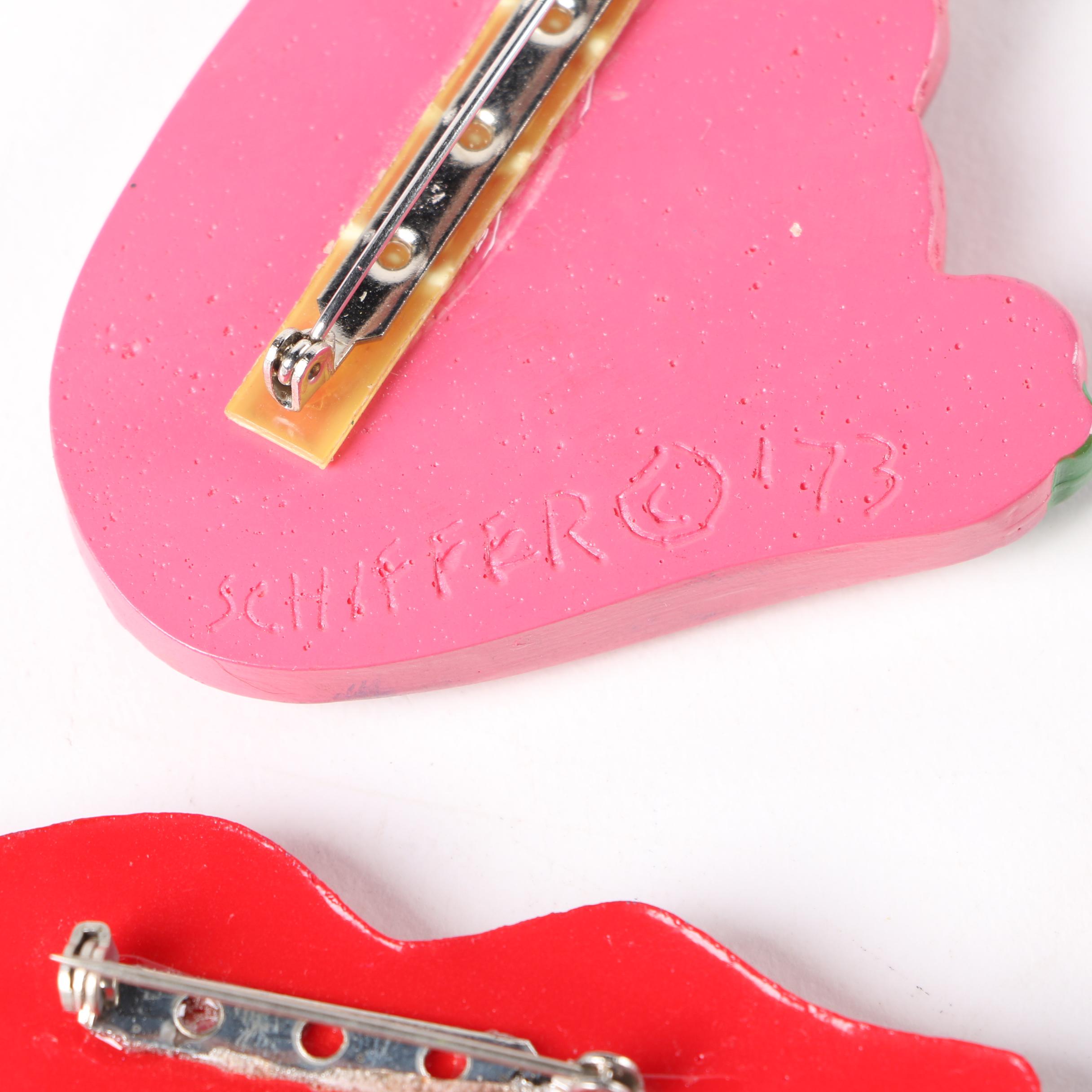 Handmade Composite Pins by Bill Schiffer