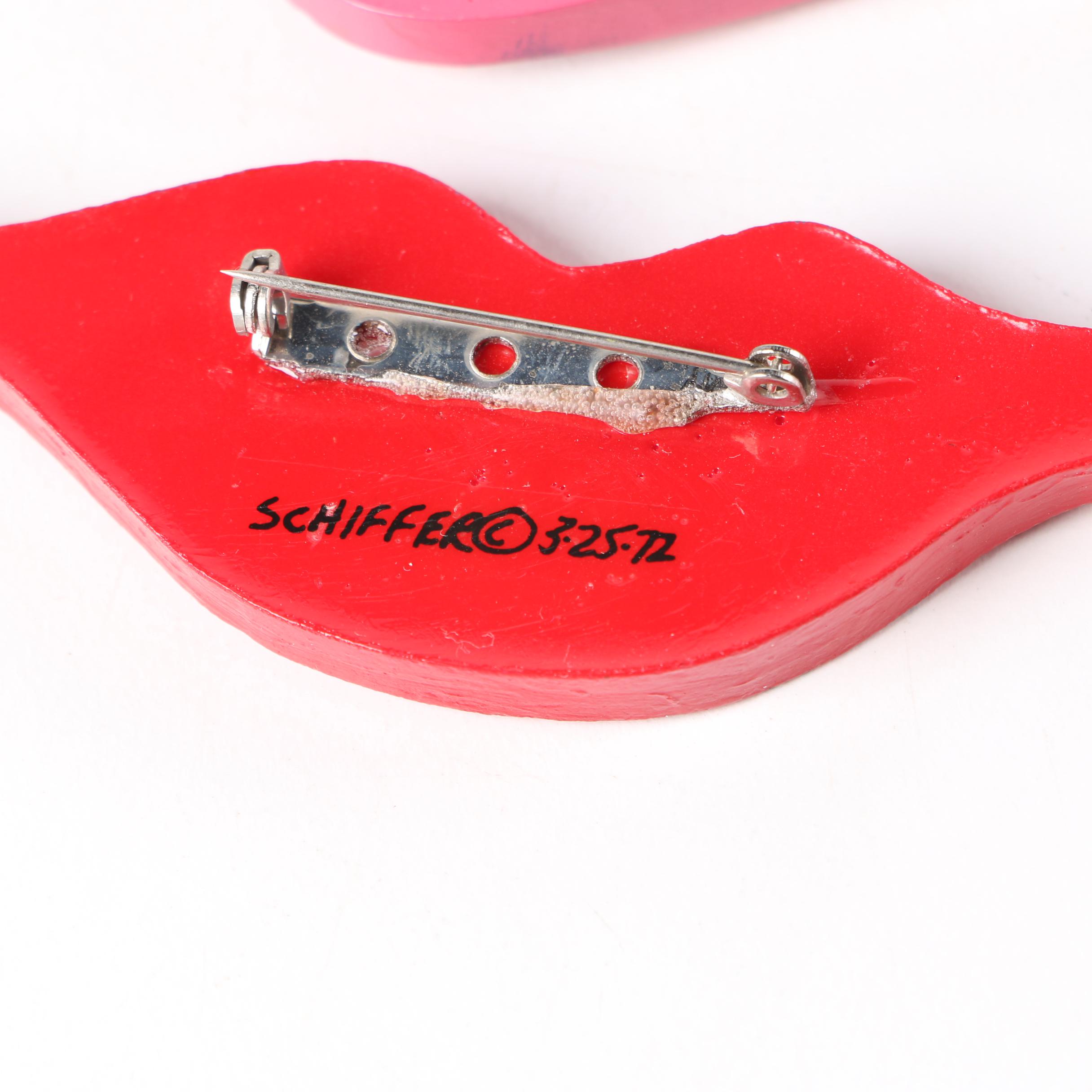 Handmade Composite Pins by Bill Schiffer