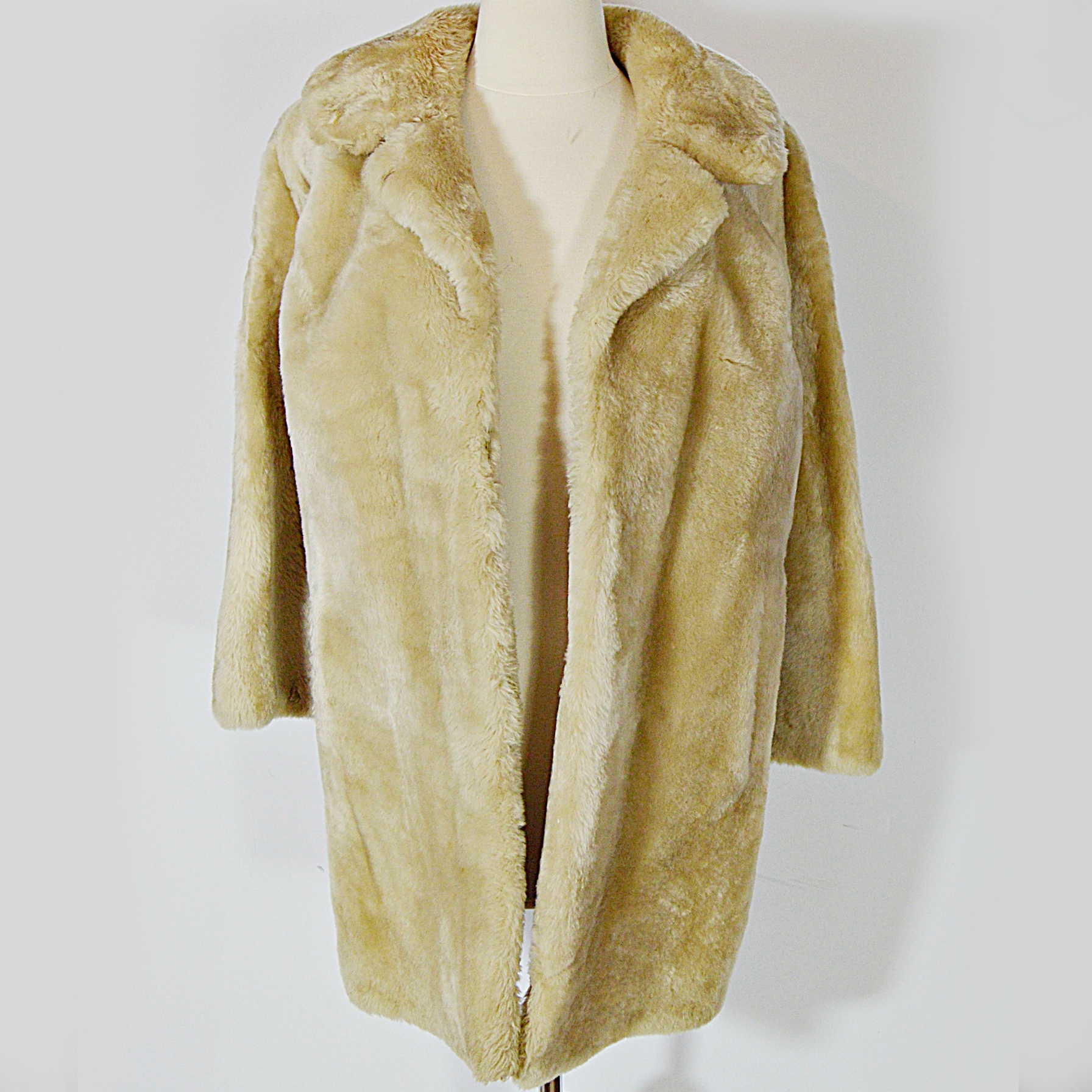 Vintage Dyed Sheared Beaver Jacket