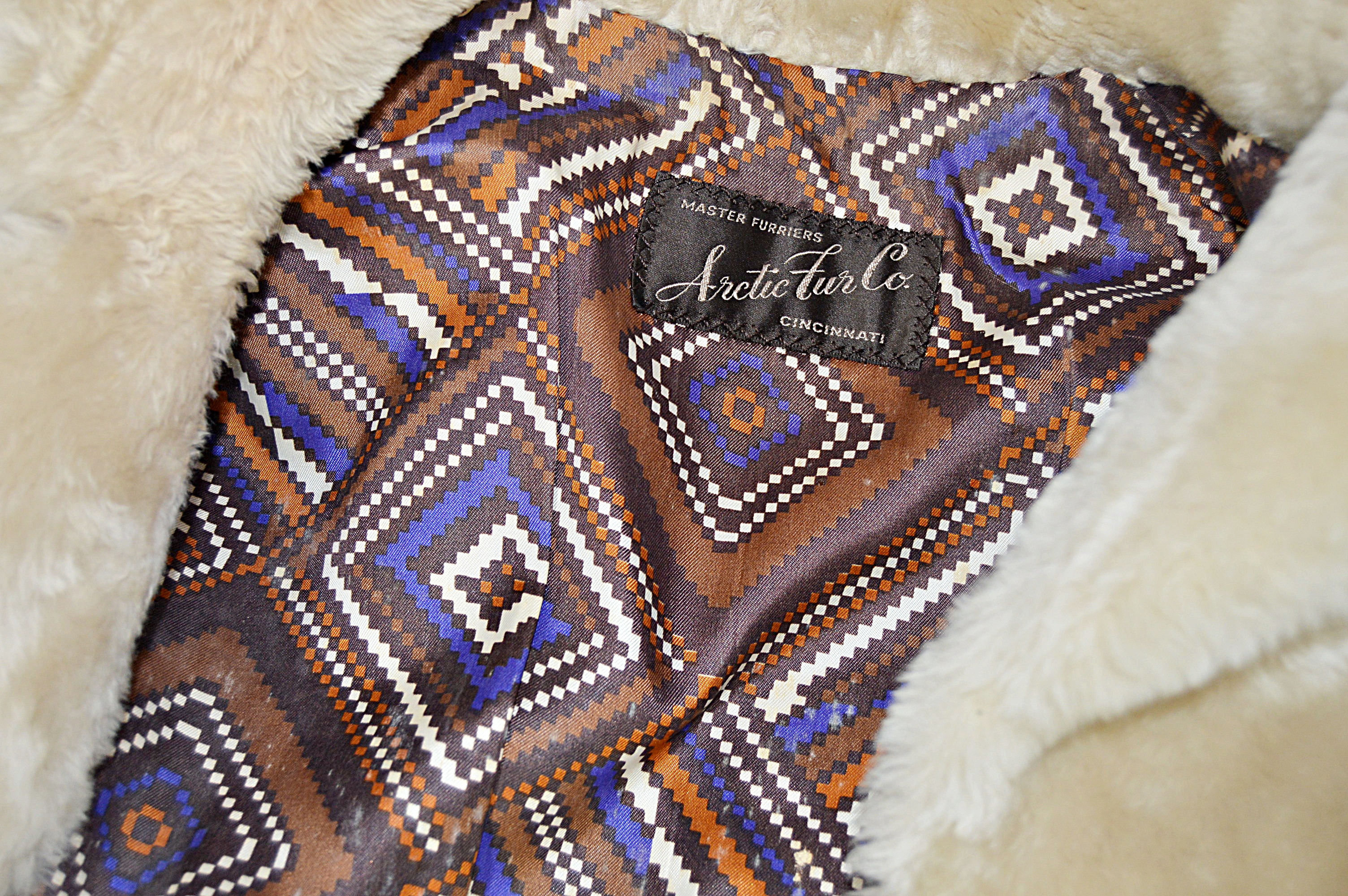 Vintage Dyed Sheared Beaver Jacket