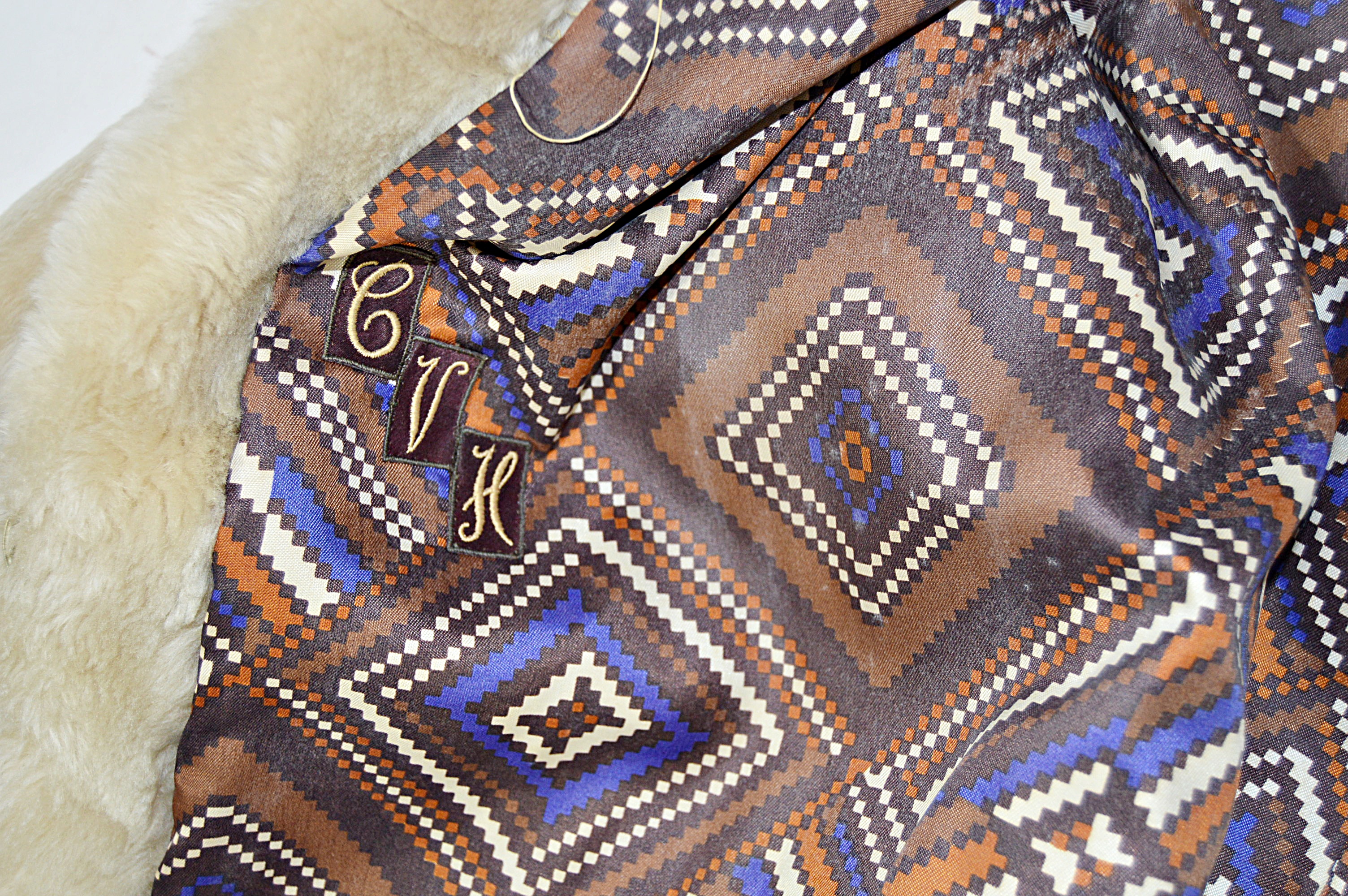 Vintage Dyed Sheared Beaver Jacket