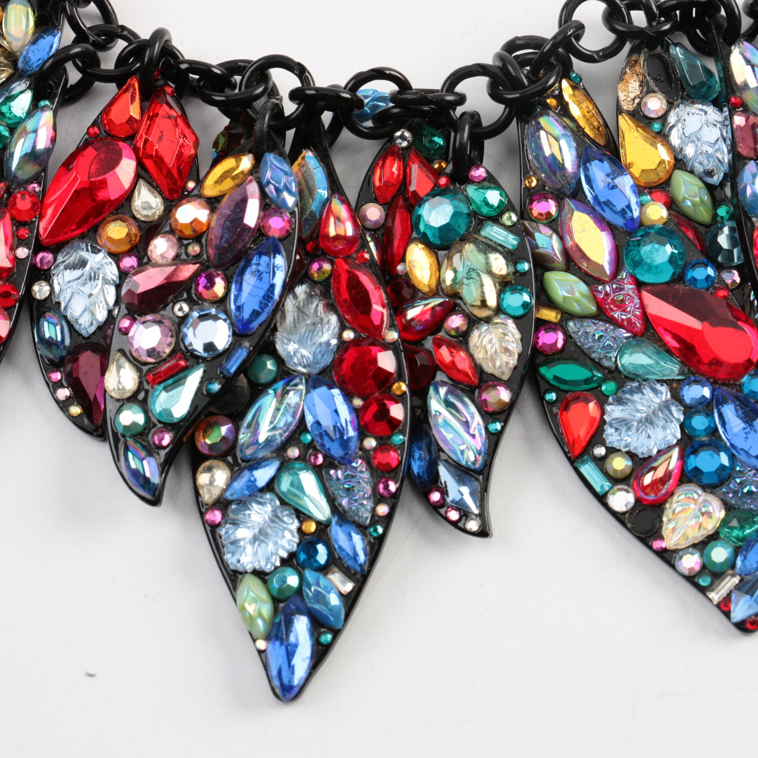 Handmade Necklace and Pin by Bill Schiffer