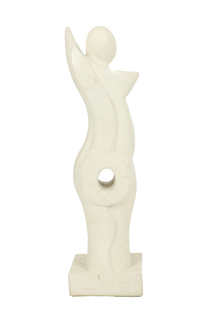 Contemporary Stone Floor Sculpture