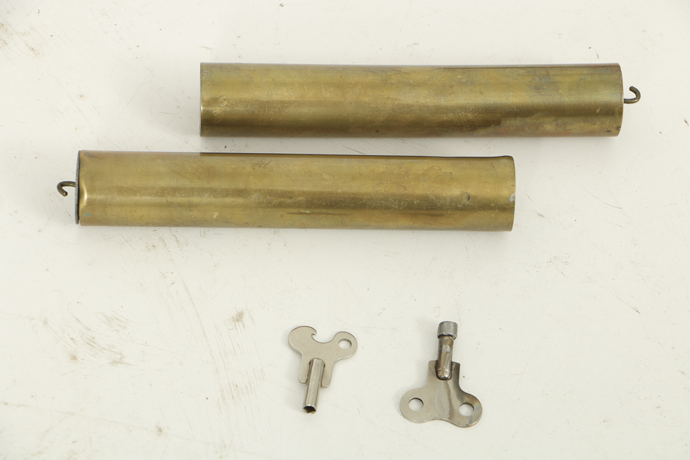 Antique "Crane" Regulator Wall Clock with Calendar Dial by Waterbury Clock Co.