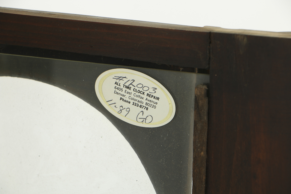 Antique German Regulator Wall Clock, Circa Late 19th to Early 20th Century