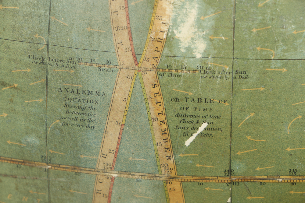 Antique Terrestrial Globe by W. & A.K. Johnston Ltd., Circa Early 20th Century