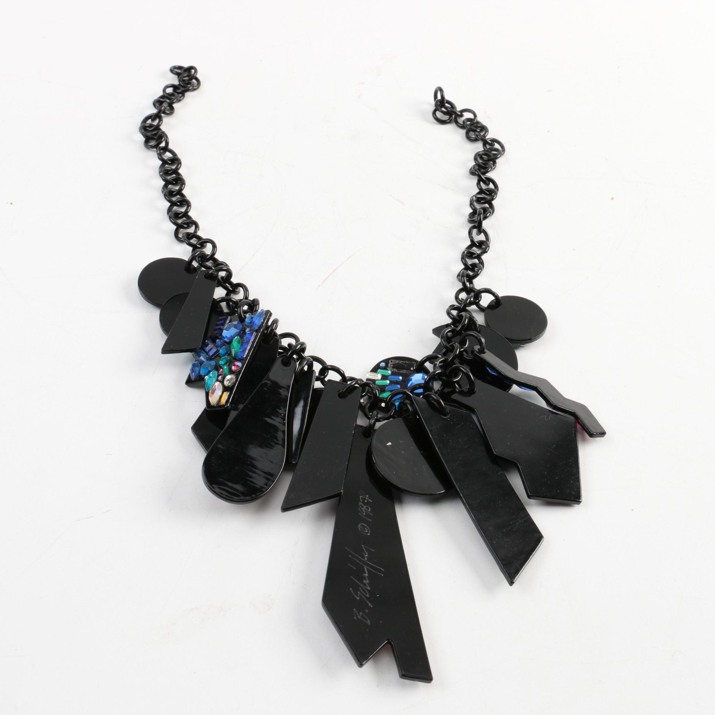 Vintage Bill Schiffer Statement Necklace
