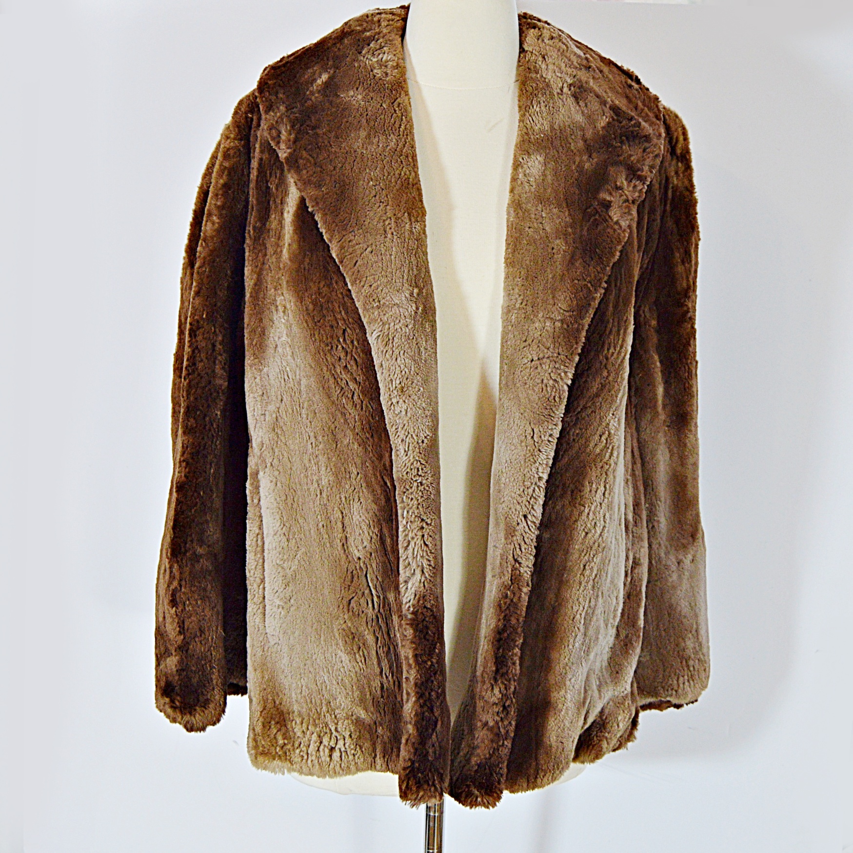 Vintage Sheared Beaver Jacket from Gidding Jenny