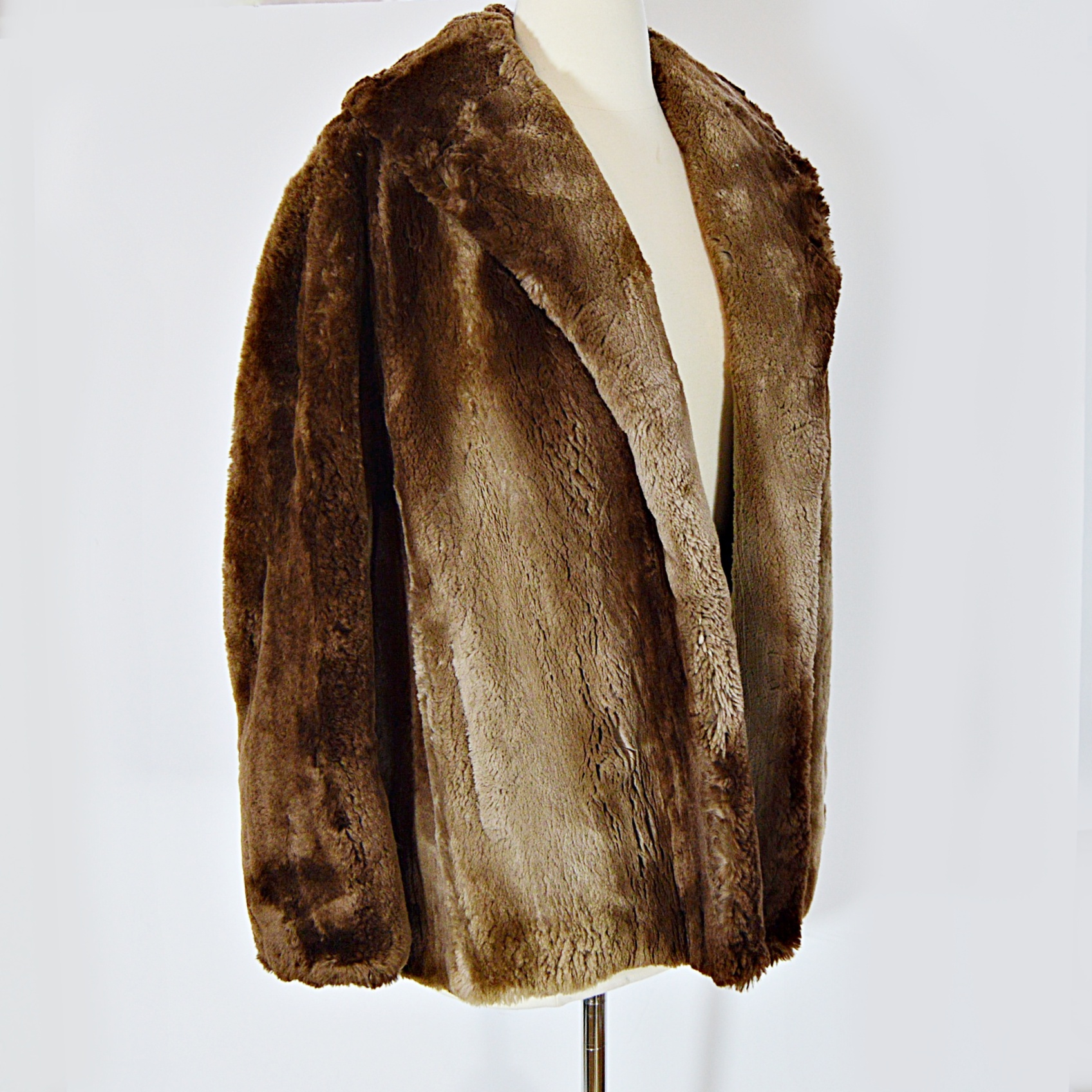 Vintage Sheared Beaver Jacket from Gidding Jenny