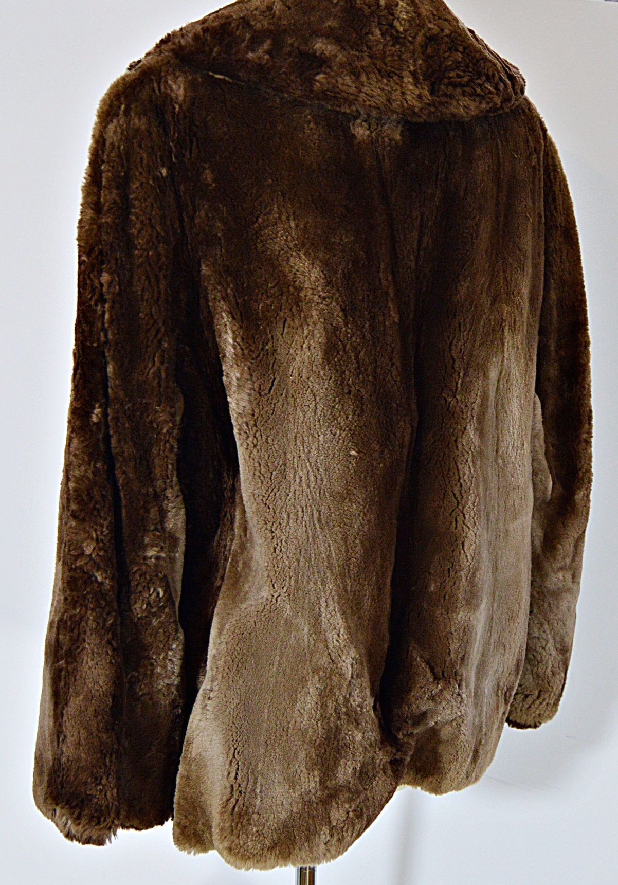 Vintage Sheared Beaver Jacket from Gidding Jenny