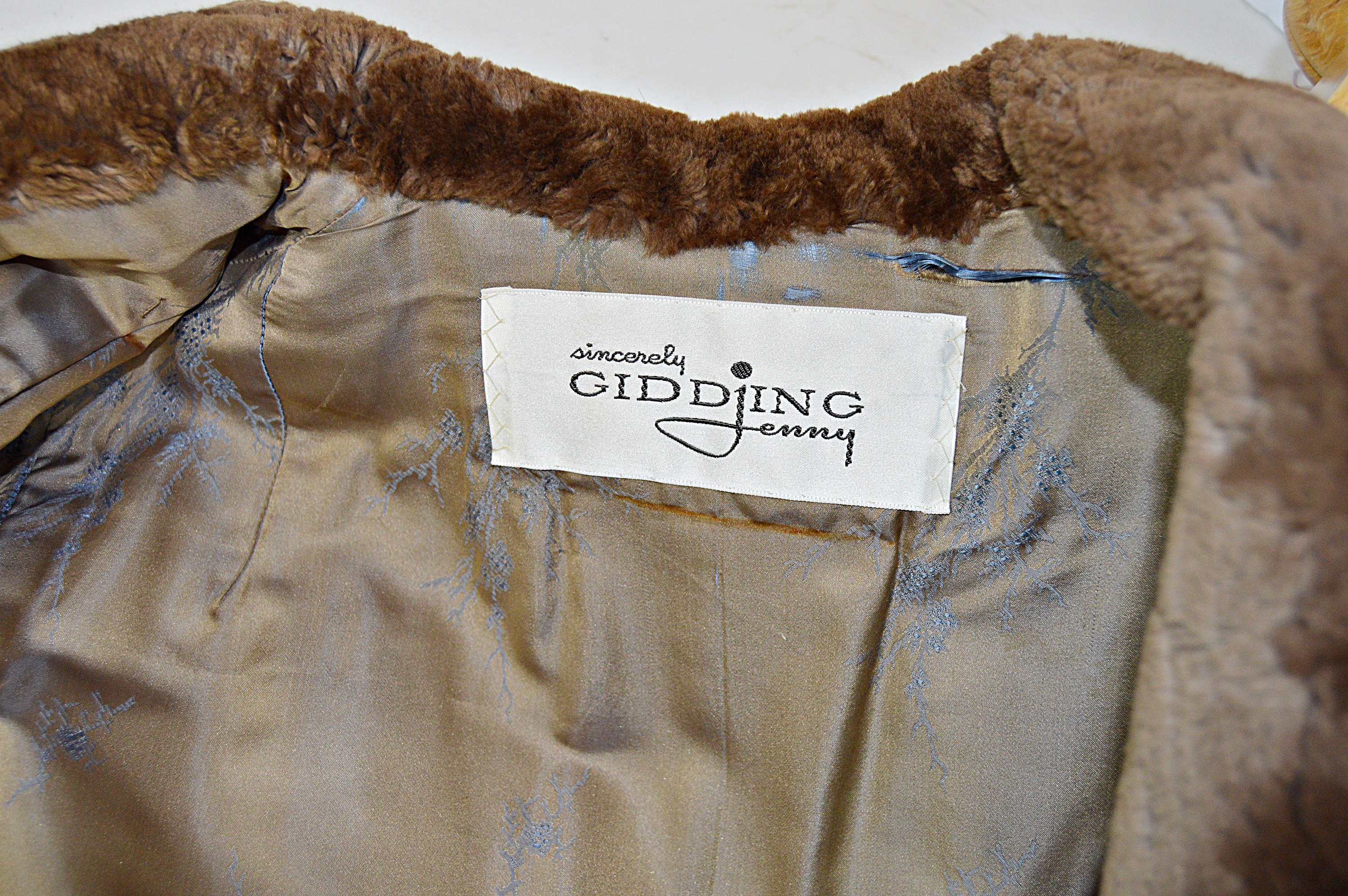 Vintage Sheared Beaver Jacket from Gidding Jenny