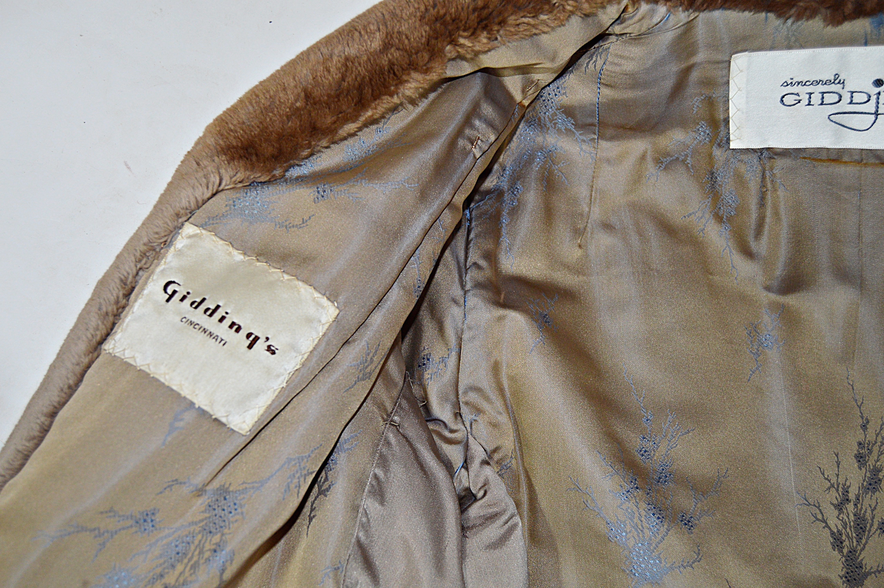Vintage Sheared Beaver Jacket from Gidding Jenny