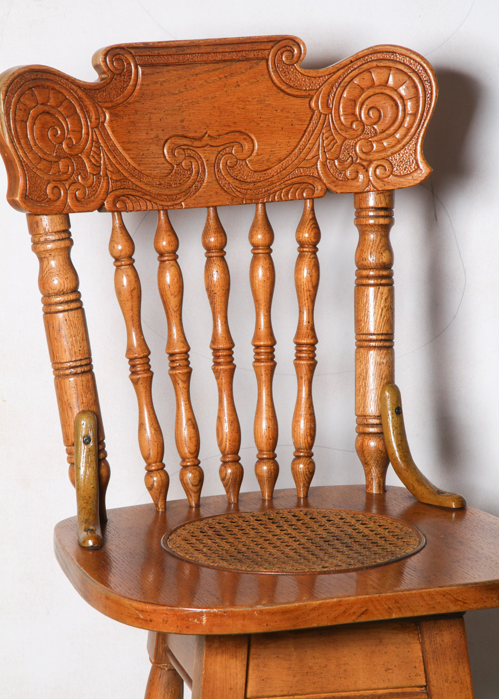 Vintage Windsor Style Counter Stool