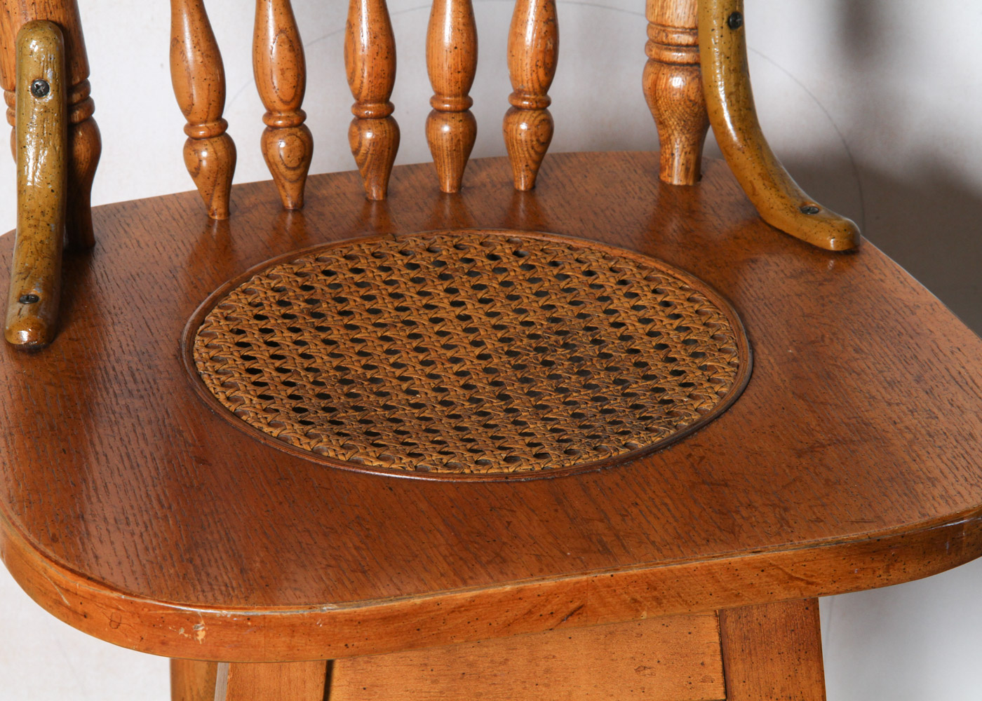 Vintage Windsor Style Counter Stool