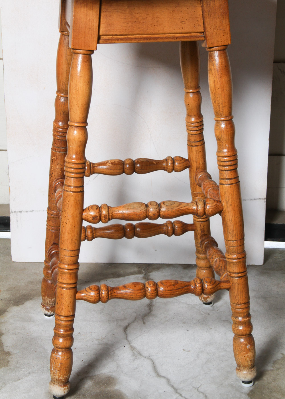 Vintage Windsor Style Counter Stool