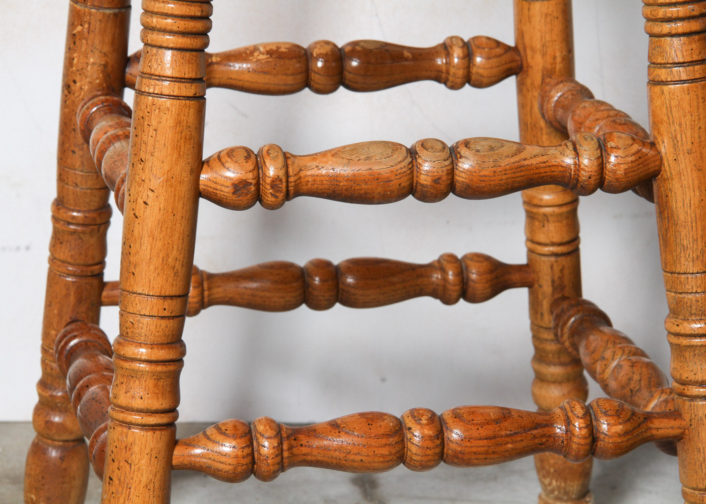 Vintage Windsor Style Counter Stool