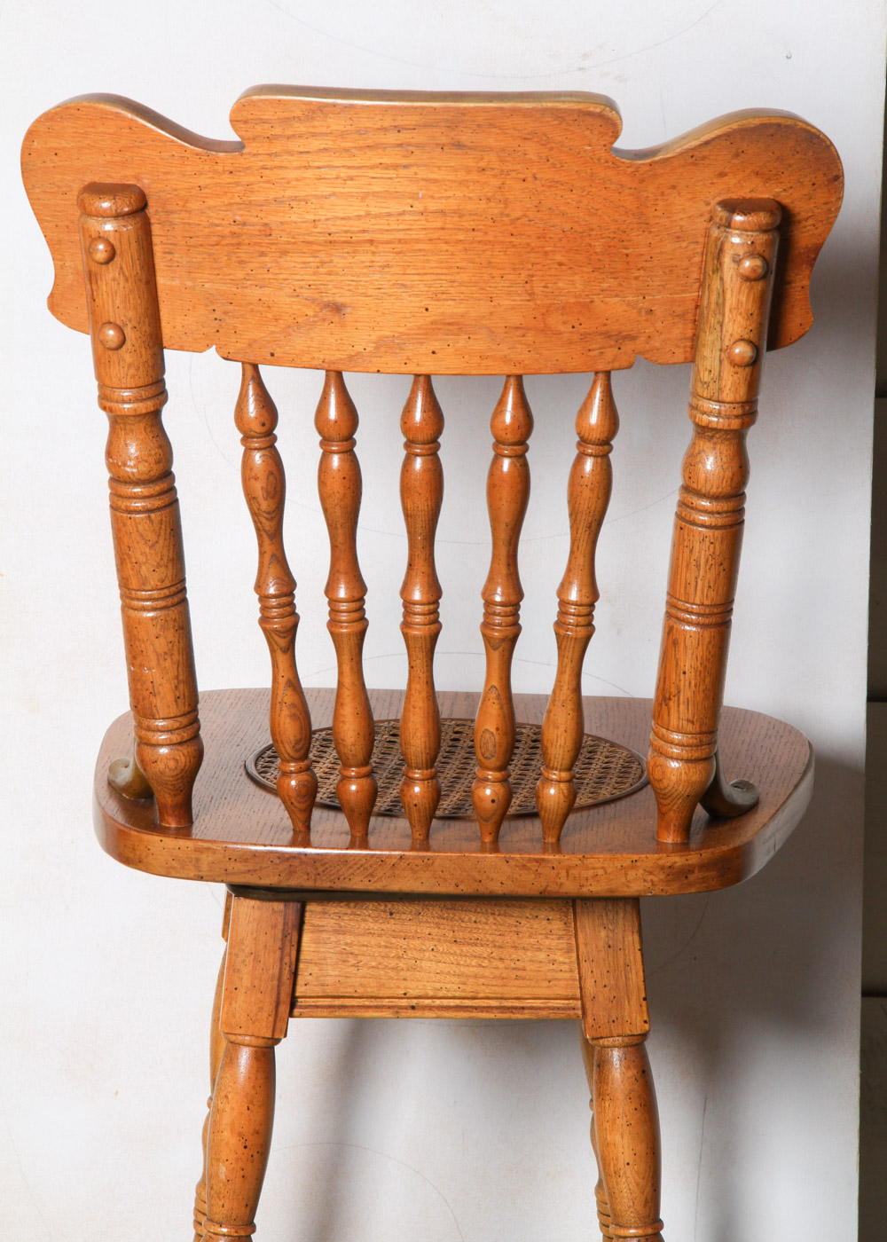 Vintage Windsor Style Counter Stool