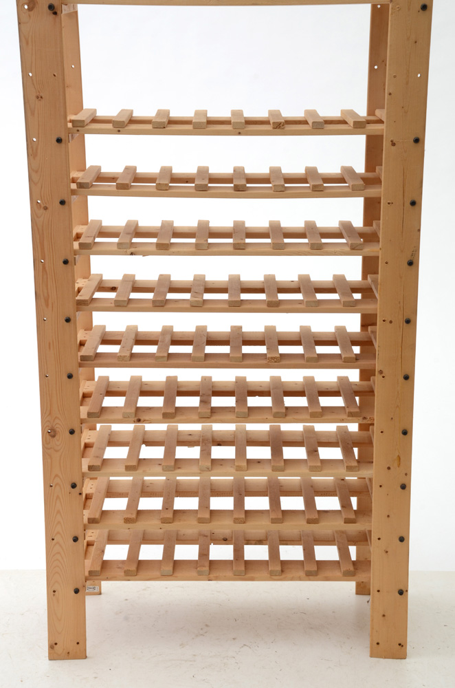 Ikea Wooden Wine Storage Rack