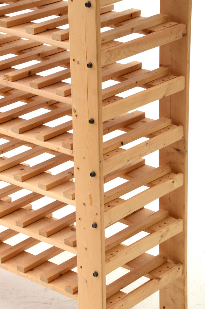 Ikea Wooden Wine Storage Rack