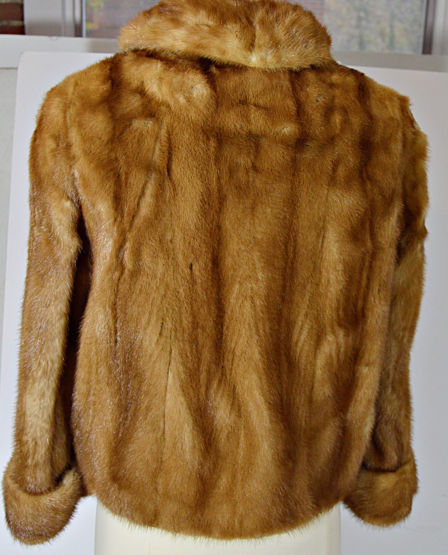 Vintage Brown Mink Jacket from The Gidding Co.