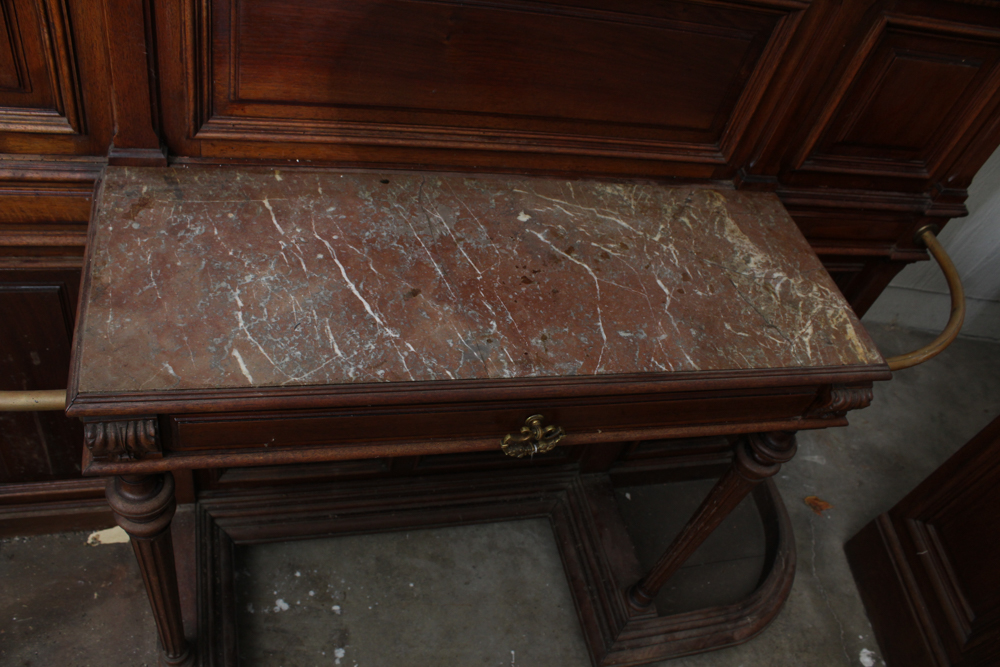 Antique Victorian Mahogany Hall Tree