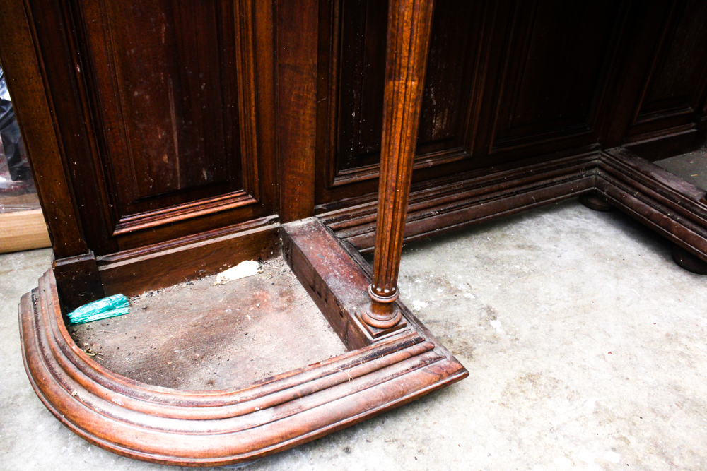 Antique Victorian Mahogany Hall Tree