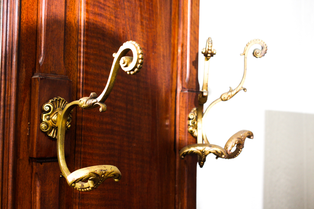 Antique Victorian Mahogany Hall Tree