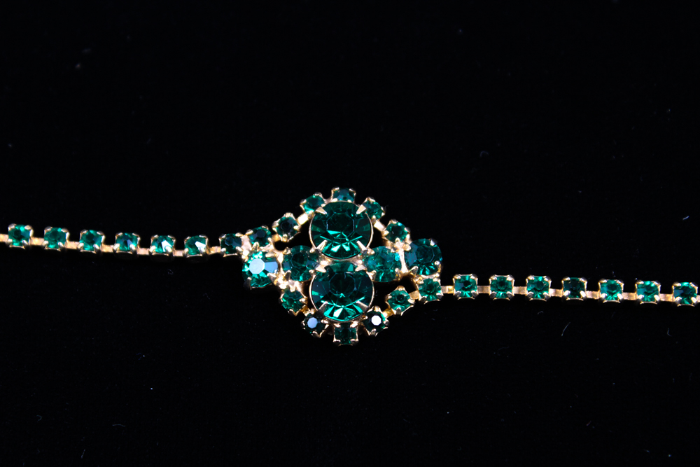 Vintage Costume Jewelry Necklace and Bracelet