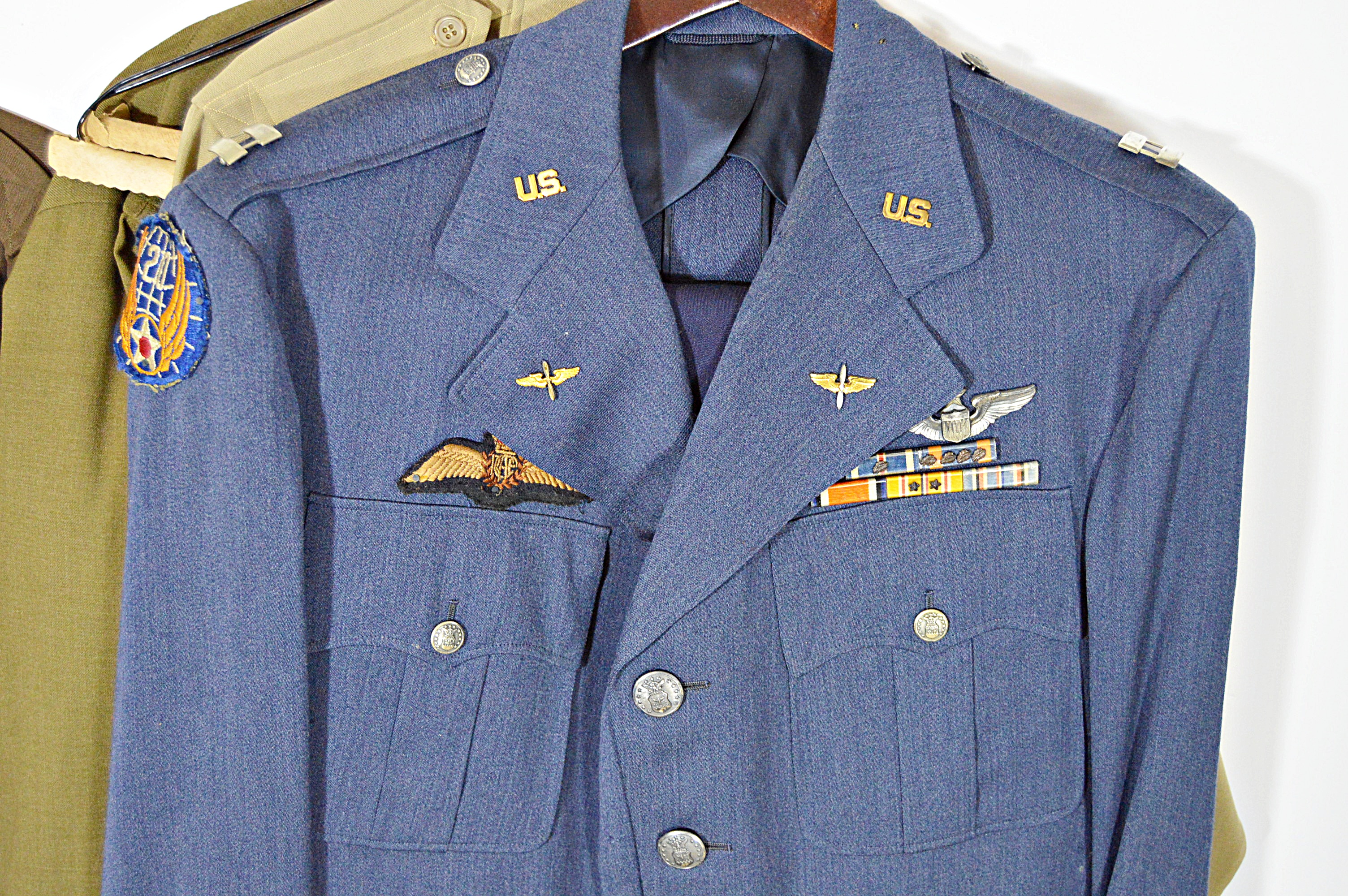 WWII U.S. Army Air Force Pilot Uniforms