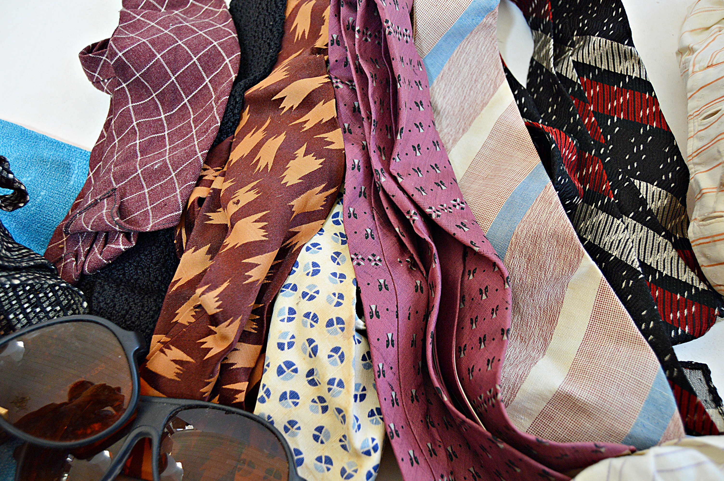 Vintage Shorts, Ties, Shirts and Sunglasses