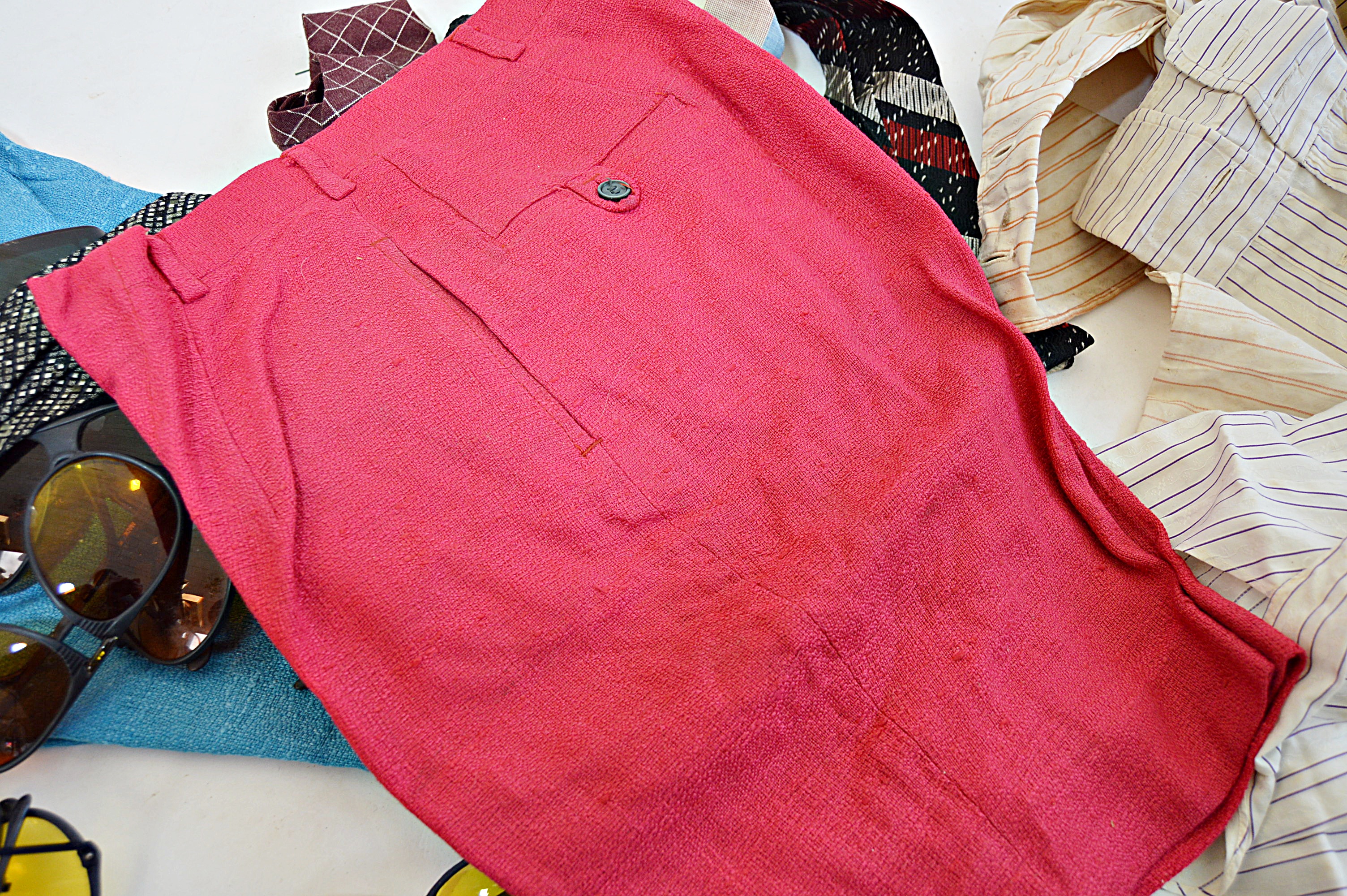 Vintage Shorts, Ties, Shirts and Sunglasses